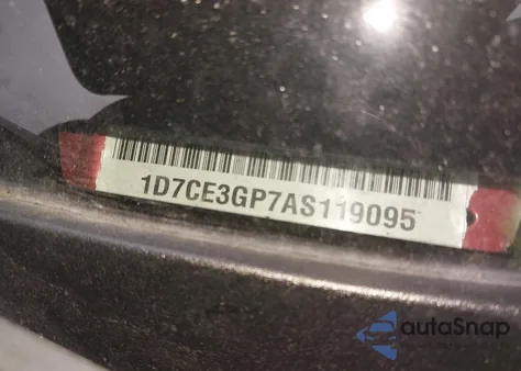 2010 Dodge Dakota Bighorn/Lonestar from USA, damaged, VIN 1D7CE3GP7AS119095